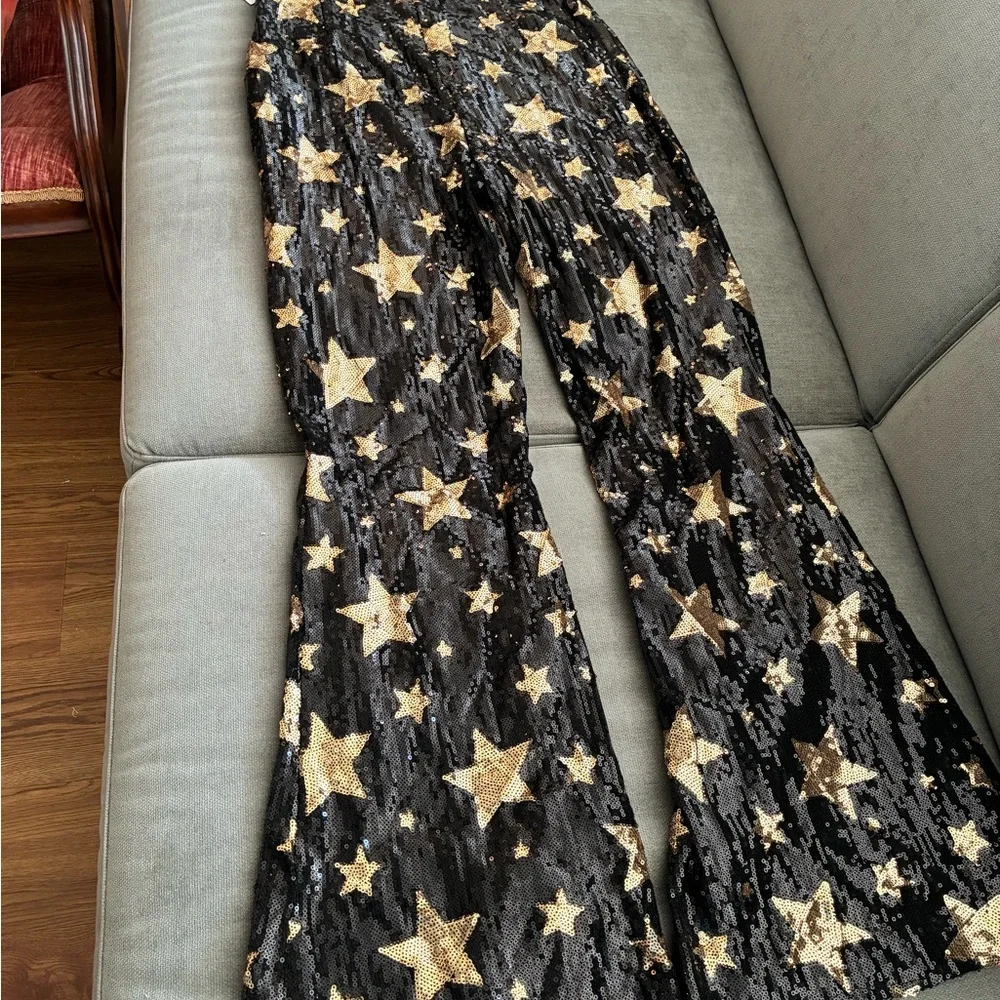 Nasty Gal Star Sequin pants NWOT - Picture 7 of 7
